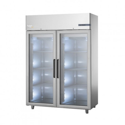 Шкаф холодильный Apach Chef Line LCRM140SD2GR со стеклянной дверью